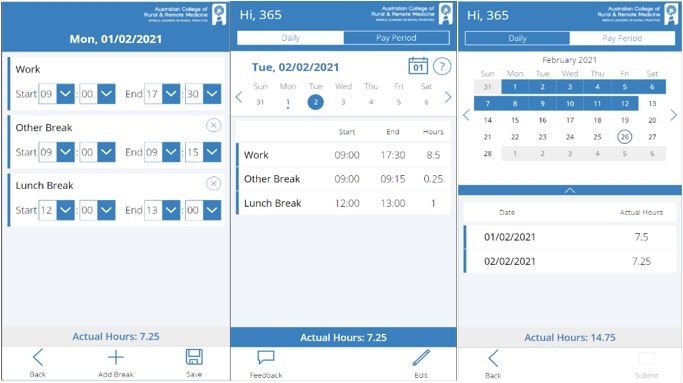 Timesheet Power App 1